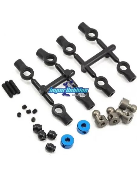 Set de montaje de estabilizadoras Team Associated RC8B3 / B3.1 / B3.2 / T3 / T3.1 AS81150 - Team Associated RC8B3 & RC8B3e - Rep