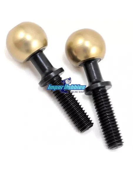 Bola pivote aluminio - Opción (2 Uds.) Team Associated RC8B3 / B3.1 / T3 / T3.1 AS81068 - Team Associated RC8B3 & RC8B3e - Repue