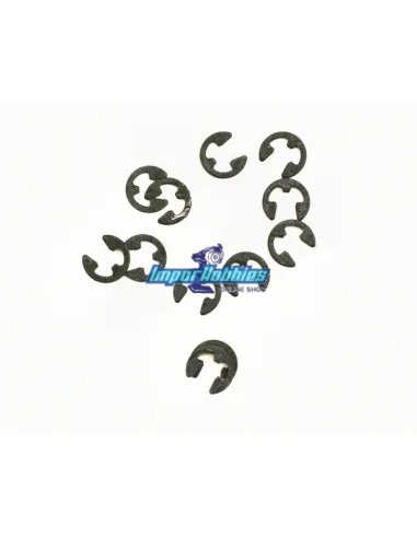 E-clips 1/8in de amortiguador Team Associated B4 / B44 / B5 / SC10 / Element AS6299 - Team Associated B4 / T4 (Todos) - Repuesto