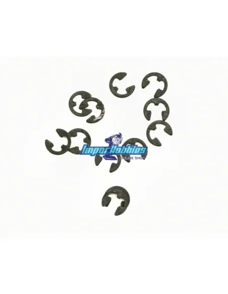 E-clips 1/8in de amortiguador Team Associated B4 / B44 / B5 / SC10 / Element AS6299 - Team Associated B4 / T4 (Todos) - Repuesto