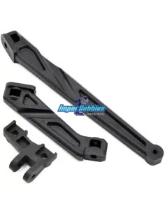 Brazos de refuerzo de chasis Team Associated RC8B3 / B3.1 / T3 / T3.1 AS81032 - Team Associated RC8B3 & RC8B3e - Repuesto y opci