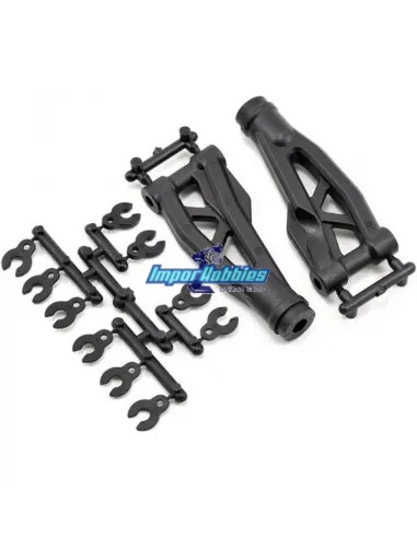 Trapecio superior delantero & insertos (2 Uds.) Team Associated RC8B3 / B3.1 AS81055 - Team Associated RC8B3 & RC8B3e - Repuesto