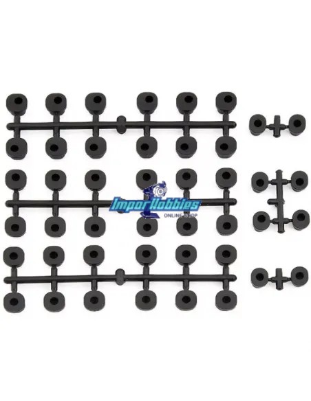 Bouchons d'axes de triangles V2 Team Associated RC8B3 / B3.1 / B3.2 / T3 / T3.1 / T3.2 AS81050 - Team Associated RC8B3 & RC8B3e