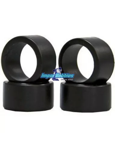 Pneus Kyosho Mini-Z Racing Slick 11mm Larges 30 Shore (4 U.) MZW17-30 - Pneus Kyosho Mini-Z MR-03 / AWD / RWD & FWD