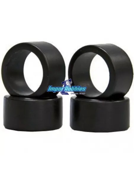 Pneus Kyosho Mini-Z Racing Slick 11mm Larges 30 Shore (4 U.) MZW17-30 - Pneus Kyosho Mini-Z MR-03 / AWD / RWD & FWD