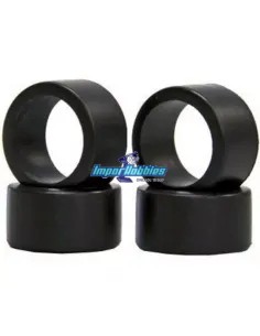 Tire Set Kyosho Mini-Z Racing Slick 11mm Wide 20 Shore (4 U.) MZW17-20 - Tires - Kyosho Mini-Z MR-03 / AWD / RWD & FWD