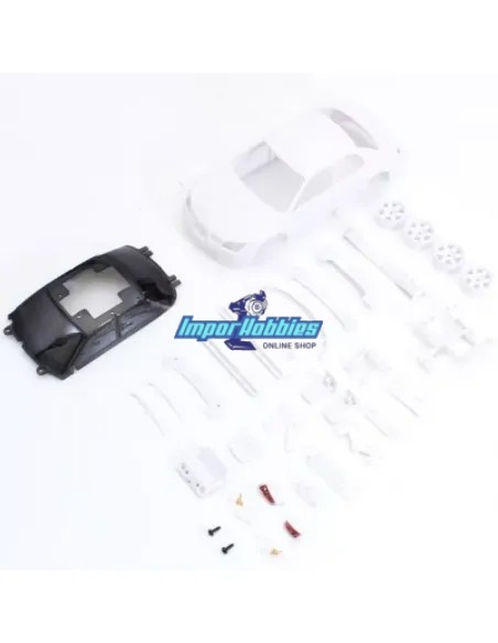 Comprar Carrocería para pintar 90mm + llantas Kyosho Mini-Z Subaru WRX STI Spec C MZN205