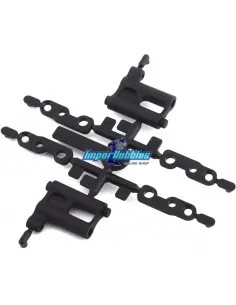 Postes y espaciadores de bandeja de radio Team Associated RC8B3.2 / T3.2 AS81433 - Team Associated RC8 B3.2 Kit - Repuesto y opc