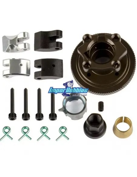 Embrague 4 mazas ajustable en dureza Team Associated RC8B3 / B3.1 / B3.2 / T3 / T3.1 / T3.2 AS81420 - Team Associated RC8B Facto