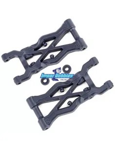 Triangles arrières 73mm - Hard (2 U.) Team Associated RC10 B6.2D AS91854 - Team Associated B6.2 Team Kit - Pièces detachées et o