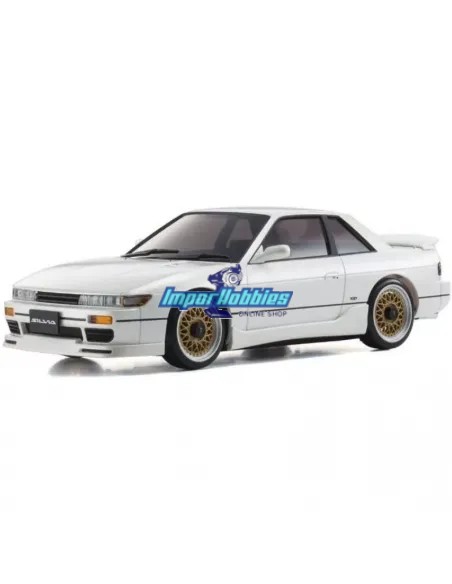 Acheter Carrosserie blanche à peindre 90mm Kyosho Mini-Z AWD Nissan Silvia S13 Aero + jantes MZN178