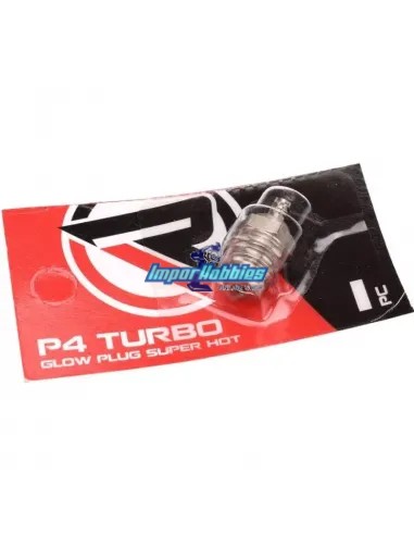 Comprar Bujía Turbo Super Caliente P4 By OS Ruddog RP-0338 - Coches RC