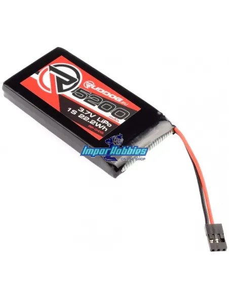 Batterie Lipo Emetteur Sanwa M17 5200Mah 3.7V 1S Ruddog RP-0415