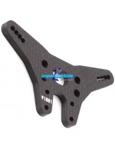Support d'amortisseur arriere carbone Team Associated B6 AS91881