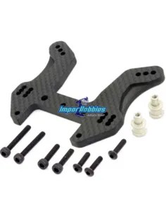 Soporte de amortiguador delantero carbono Kyosho Inferno MP10 / MP10e IFW635 - Repuesto - Opcion