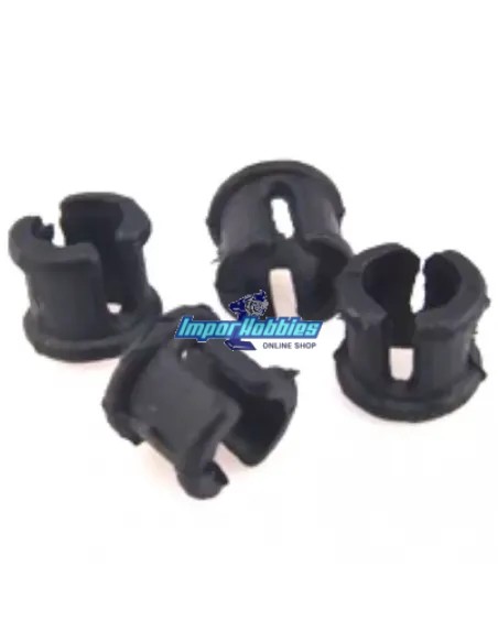 Bagues superieures de fixation d`amortisseur (4 U.) Hobbytech Survolt / Revolt / BXR S1 REV-154 - Hobbytech Revolt / Survolt BX1