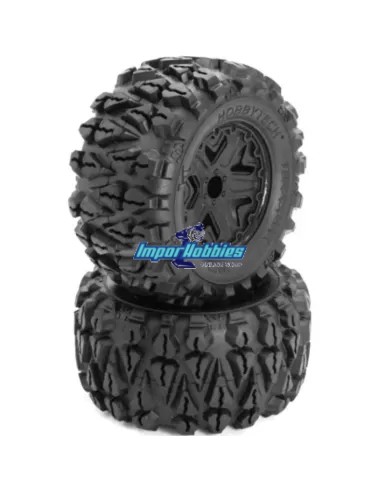 Pneus Terramax MT 140/73 Hex. 12mm 1/10 Monster Truck Hobbytech HT-462