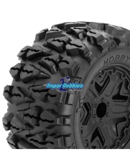 Ruedas Terramax MT 140/73 Hex. 12mm 1/10 Monster Truck Hobbytech HT-462
