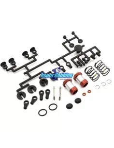 Aluminum Shock Set - Option Kyosho Fazer Touring MK2 FAW225 - Kyosho Fazer MK2 FZ02S - Spare Parts & Option Parts
