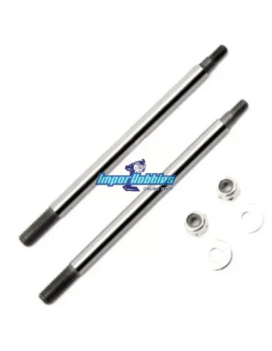 Tiges d'amortisseurs avants 3.5mm (2...