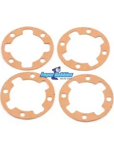 Differential Seals (4 U.) Kyosho FW-06 / DBX / DRX / Fazer / Rage / Nitro Tracker VS001-01 - Kyosho Fazer GP - Spare Parts & Opt