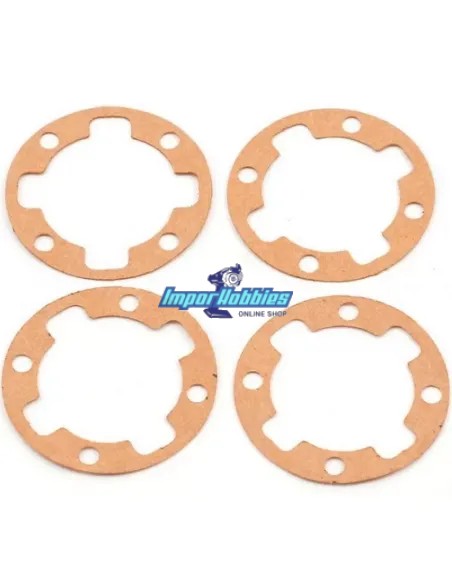 Juntas de diferencial (4 Uds.) Kyosho FW-06 / DBX / DRX / Fazer / Rage / Nitro Tracker VS001-01 - Kyosho Fazer GP - Repuesto y o
