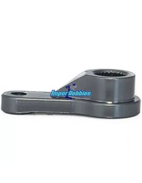 Palonnier de servo direction aluminium court 25T Hobbytech Survolt / Revolt / BXR S1 / BXR MT HT-510035-GM - Gris