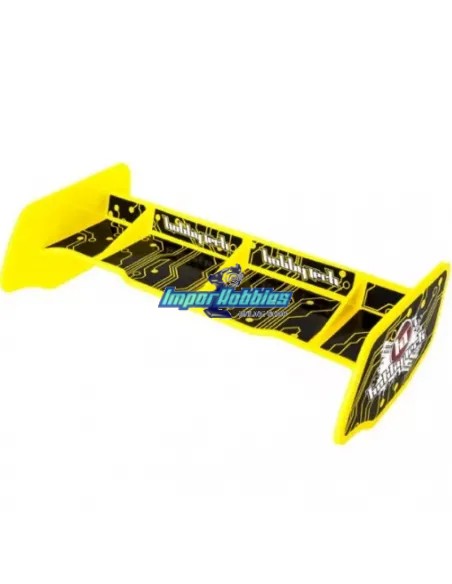 Alerón amarillo 150mm con adhesivos 1/10 Buggy Hobbytech HT501552 - Coche RC / Radiocontrol Repuesto y opciones