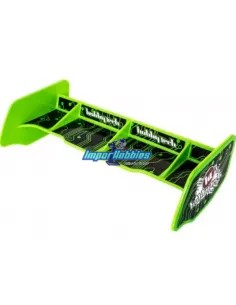 Aileron vert 150mm 1/10 Buggy Hobbytech HT501554 - Pièces detachées et option voiture rc / télécommandée