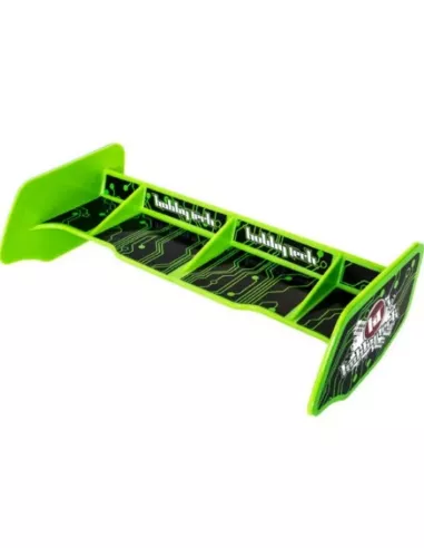 Rear Wing - Green 150mm 1/10 Buggy Hobbytech HT501554 - RC Car Spare Parts & Option Pars