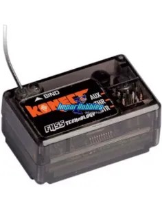 Receptor Konect KR2S 2.4GHz para emisora KT2S - KN-KR2S - Receptores para emisoras coche rc