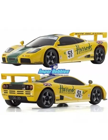 Carrocería para pintar 98mm Kyosho Mini-Z McLaren F1 LM MZN181 - Carrocerías para pintar - Blanca Kyosho Mini-Z