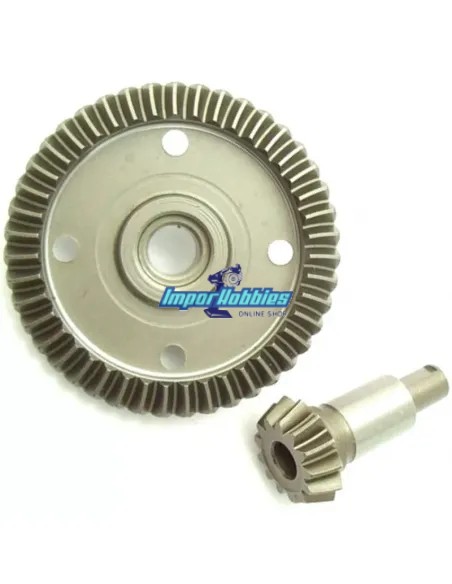 Grupo cónico opcional CNC 43/13T Hobbytech STR8 / Spirit / NXT STRS-118 - Hobbytech STR8 DeLuxe & STR8 EVO RTR - Repuesto y opci