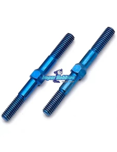 Biellettes titane de direction 4x42mm Team Associated RC8 AS89072