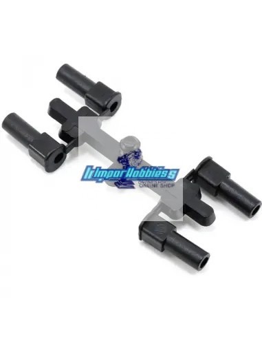 Casquillos plastico porta manguetas delantero Kyosho Inferno MP9 / MP10 / MP10T IF421-01 - Kyosho Inferno MP9 TKI2 / TKI3 - Repu