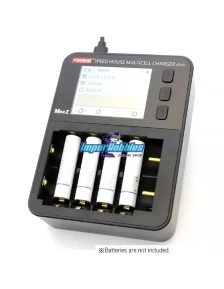 Cargador de baterías Multi Cell EVO Kyosho Speed House Mini-Z 72012