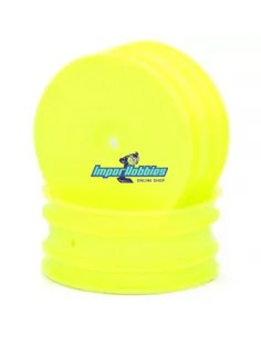 Front Wheel - Yellow - Ifmar 2.2-inch 4WD Hex 12mm (2 U.) Kyosho Lazer ZX-5 / ZX6 / ZX6.6 / ZX7 W5201YB - Kyosho Lazer ZX-5 - Sp