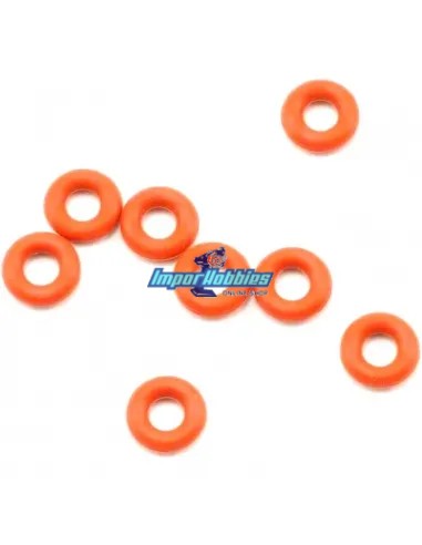Juntas amortiguador (8 U.) Kyosho RB6 / RB6.6 / RB7 / RT6 / SC6 / ZX-5 / ZX6 / ZX7 W5184-05 - Kyosho Ultima RB6 Kit - Repuesto y
