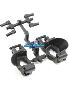 Porta manguetas delantero plástico 13º Kyosho Inferno MP9 / MP10 IF421 - Kyosho Inferno MP9 TKI2 / TKI3 - Repuesto y opciones