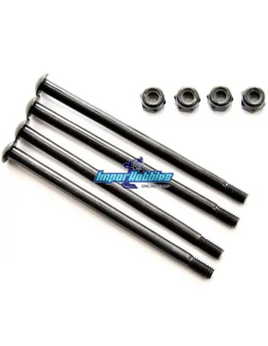 Axes suspension inférieurs 4x66mm (4...