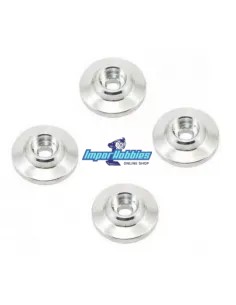 Rondelles d'ailerons en aluminuim (4 U.) Hobao Hyper 7 / 8 / SS / VS 36801 - Hobao Hyper 8 & 8.5 Nitro