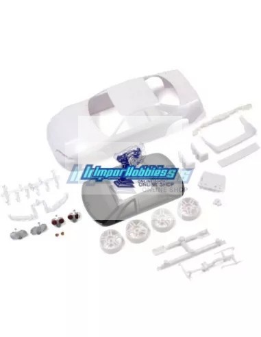 Carrosserie blanche à peindre 94mm Kyosho Mini-Z Nissan Skyline R33 MZN182 - Carrosseries à peindre (Blanche) Kyosho Mini-Z