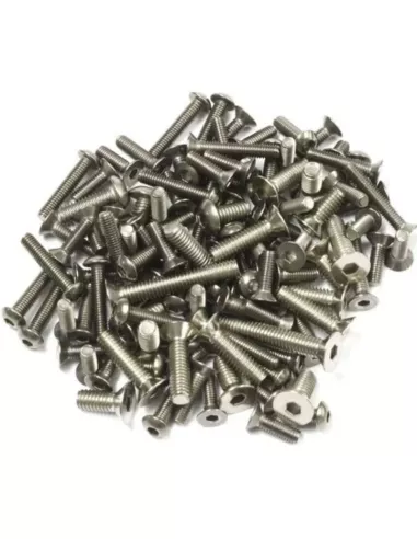 Titanium Screw Set Kyosho Inferno MP10 / MP10 TKI2 IFW602 - Kyosho Inferno MP9 TKI2 / TKI3 - Spare Parts & Option Parts