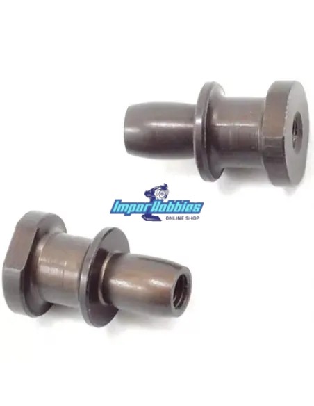Fixations superieurs d'amortisseur légère (2 U.) Hot Bodies D815 / D817 / E817 / D819 67202 - Hot Bodies D817 & D817 V2 Nitro Ki