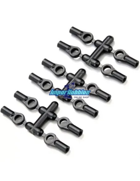 Chapes 5.8mm (L)  (12 Uds.) Kyosho LA43 - Kyosho Fazer GP - Pièces detachées et options