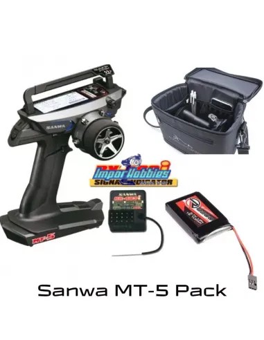 Emetteur Sanwa MT-5 Pack - Batterie...