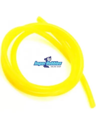 Tubo de combustible amarillo translucido 2.5x5mm alta resistencia 100cm Fussion FS-EX023 - Tubo combustible