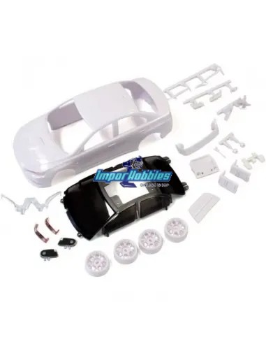 Carrosserie blanche à peindre 94mm Kyosho Mini-Z AWD Mitsubishi Lancer Evolution X MZN184 - Carrosseries à peindre (Blanche) Kyo