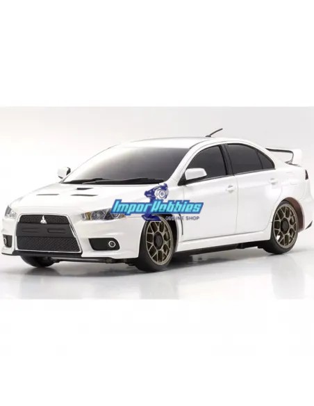 Carrosserie blanche à peindre 94mm Kyosho Mini-Z AWD Mitsubishi Lancer Evolution X MZN184 - Carrosseries à peindre (Blanche) Kyo
