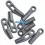 Rotulas plásticas tirante trasero superior (8 Uds.) Hobao Hyper 8 / 8.5 / VS 88030 - Hobao Hyper 8 & 8.5 Nitro